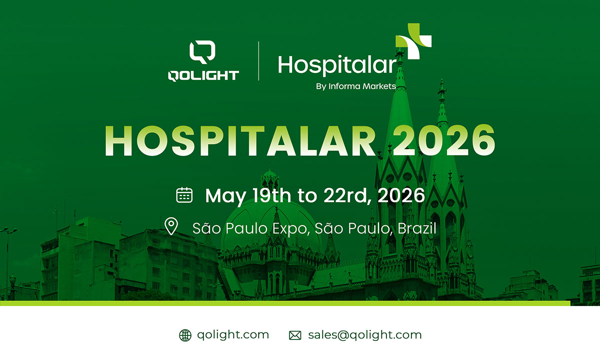 Join Qolight at Hospitalar 2026 in São Paulo, Brazil!