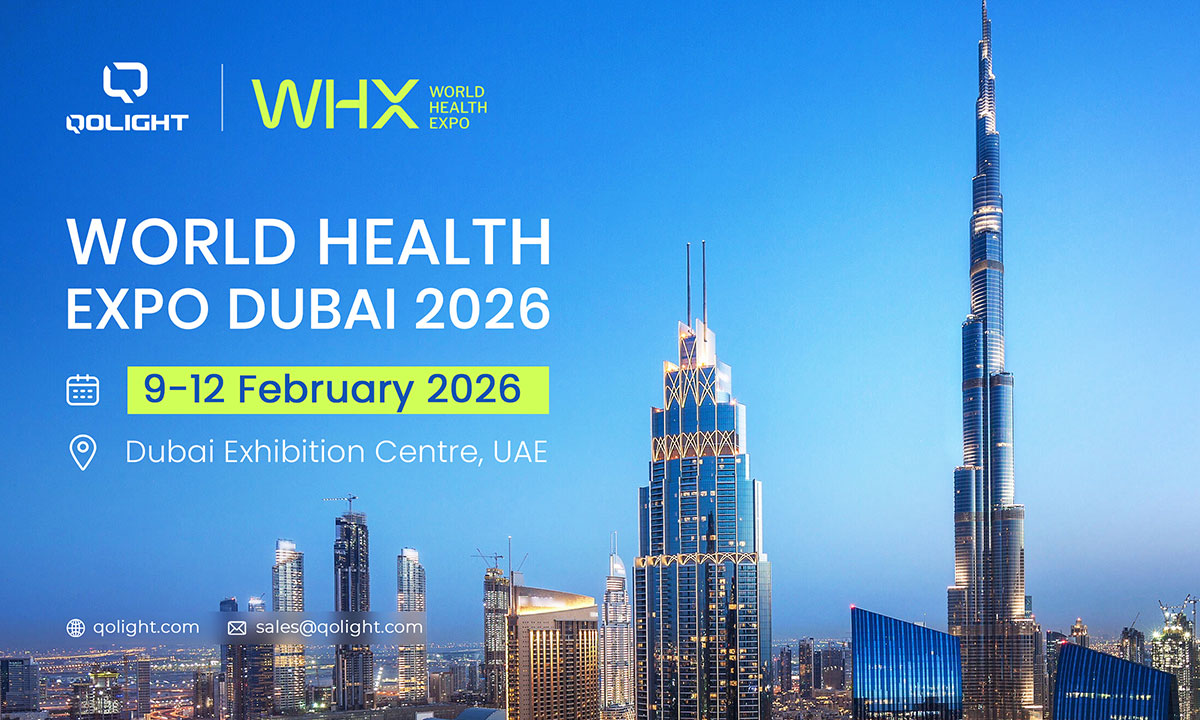 Join Qolight at World Health Expo (WHX) Dubai 2026 Join Qolight at World Health Expo (WHX) Dubai 2026