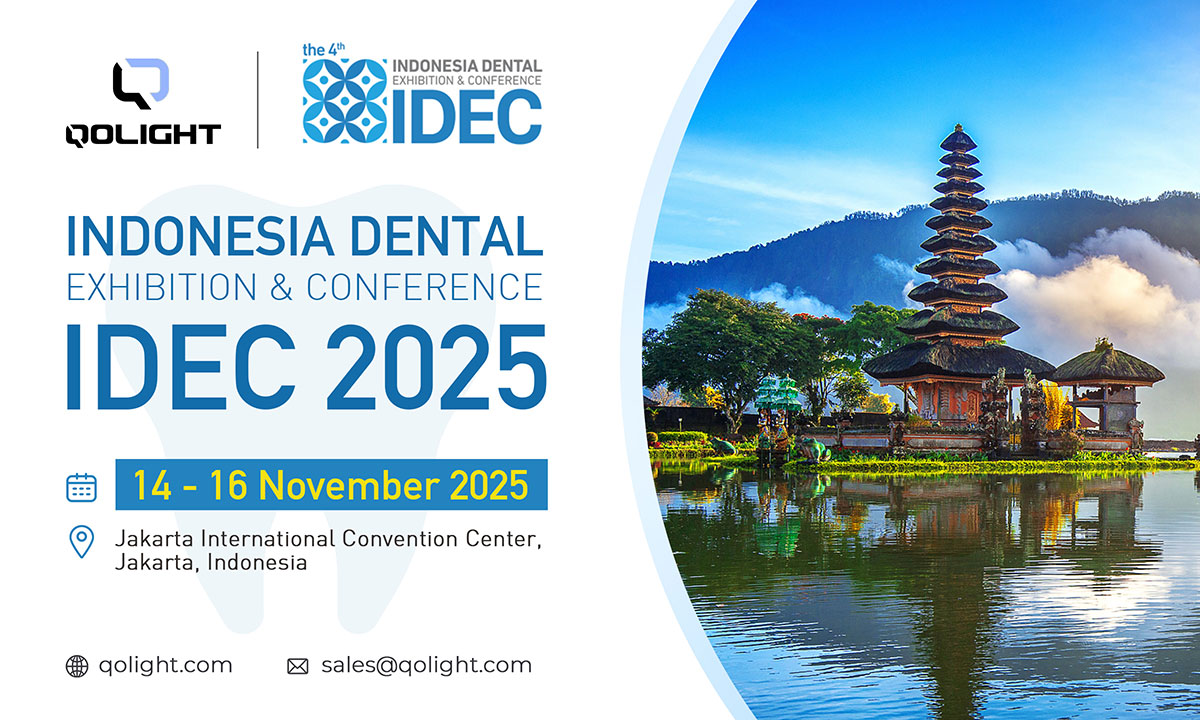Welcome to Visit Qolight at Indonesia Dental Exhibition & Conference (IDEC) 2025 in Jakarta, Indonesia
